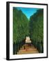 The Avenue in the Park at Saint Cloud-Henri Rousseau-Framed Giclee Print