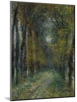 The avenue (L'allée couverte). 1872-Pierre-Auguste Renoir-Mounted Giclee Print