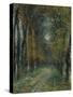The avenue (L'allée couverte). 1872-Pierre-Auguste Renoir-Stretched Canvas