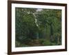 The Avenue of Chestnut Trees at La Celle-Saint-Cloud, 1867-Alfred Sisley-Framed Giclee Print