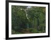 The Avenue of Chestnut Trees at La Celle-Saint-Cloud, 1867-Alfred Sisley-Framed Giclee Print