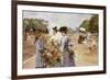 The Avenue of the Bois De Boulogne - Spring Morning, 1902-Louis de Schryver-Framed Giclee Print