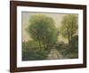 The Avenue-Alfred Sisley-Framed Collectable Print