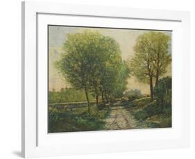 The Avenue-Alfred Sisley-Framed Collectable Print