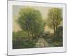 The Avenue-Alfred Sisley-Mounted Collectable Print