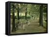 The Avenue-Max Liebermann-Framed Stretched Canvas