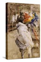 The Aviary, Clifton, 1888-Joseph Crawhall-Stretched Canvas