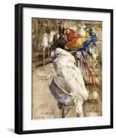 The Aviary, Clinton-Joseph Crawhall-Framed Premium Giclee Print