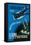 The Aviation Industry: The Arm of Victory-Vicente Cadena-Framed Stretched Canvas