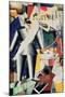 The Aviator, 1914-Kasimir Malevich-Mounted Giclee Print