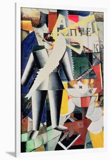 The Aviator, 1914-Kasimir Malevich-Framed Giclee Print