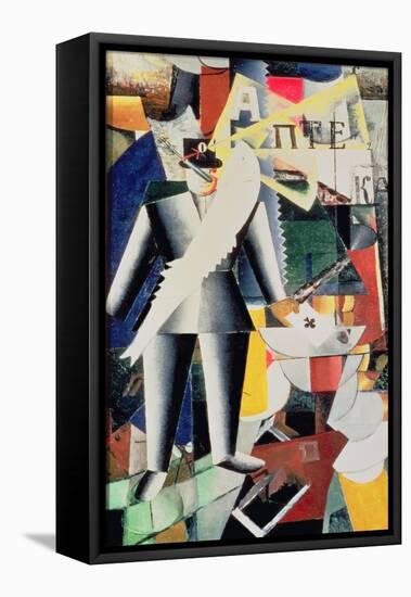 The Aviator, 1914-Kasimir Malevich-Framed Stretched Canvas