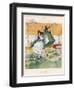 The Aviator Bids Adieu to His Girl-Louis Icart-Framed Photographic Print