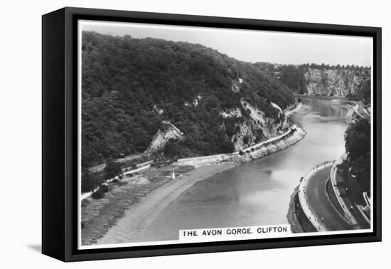 The Avon Gorge, Clifton, Bristol, 1937-null-Framed Stretched Canvas