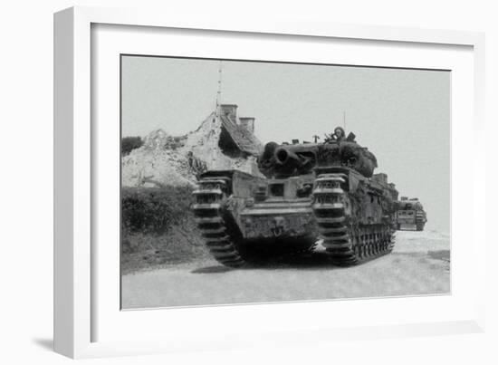 The Avre-null-Framed Art Print