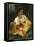 The Awakening Child-William Adolphe Bouguereau-Framed Stretched Canvas