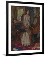 The Awakening Conscience-William Holman Hunt-Framed Giclee Print