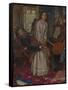 The Awakening Conscience-William Holman Hunt-Framed Stretched Canvas