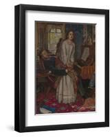 The Awakening Conscience-William Holman Hunt-Framed Giclee Print