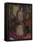 The Awakening Conscience-William Holman Hunt-Framed Stretched Canvas