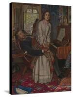 The Awakening Conscience-William Holman Hunt-Stretched Canvas