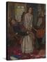 The Awakening Conscience-William Holman Hunt-Stretched Canvas