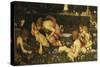 The Awakening of Adonis-John William Waterhouse-Stretched Canvas