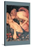 The Awakening of Adonis-John William Waterhouse-Stretched Canvas