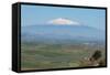 The Awe Inspiring Mount Etna, UNESCO World Heritage Site and Europe's Tallest Active Volcano-Martin Child-Framed Stretched Canvas