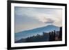 The Awe Inspiring Mount Etna, UNESCO World Heritage Site and Europe's Tallest Active Volcano-Martin Child-Framed Photographic Print