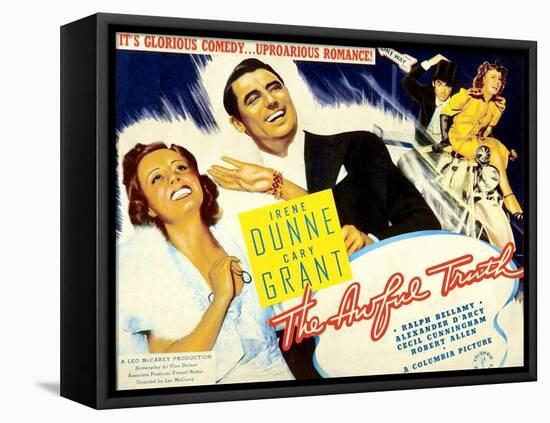 The Awful Truth, 1937-null-Framed Stretched Canvas