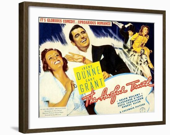 The Awful Truth, 1937-null-Framed Art Print