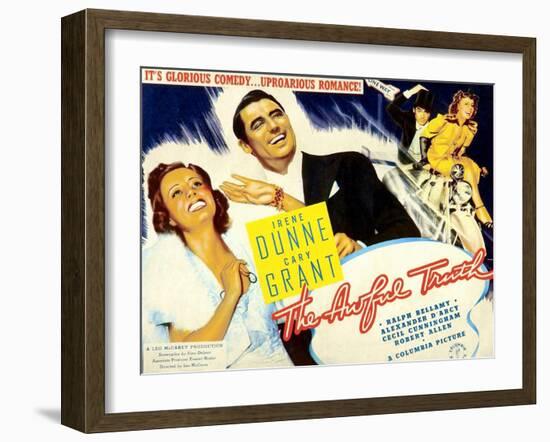 The Awful Truth, 1937-null-Framed Art Print