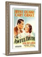 The Awful Truth, 1937-null-Framed Art Print