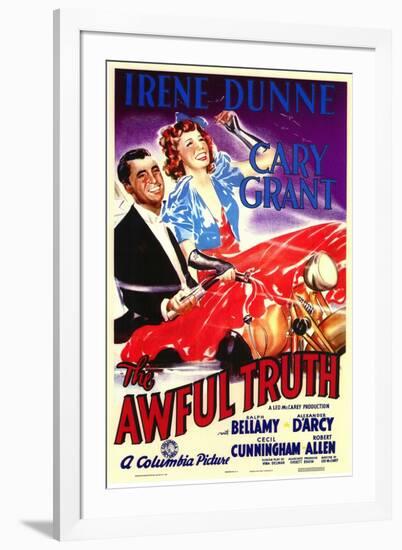 The Awful Truth, 1937-null-Framed Premium Giclee Print