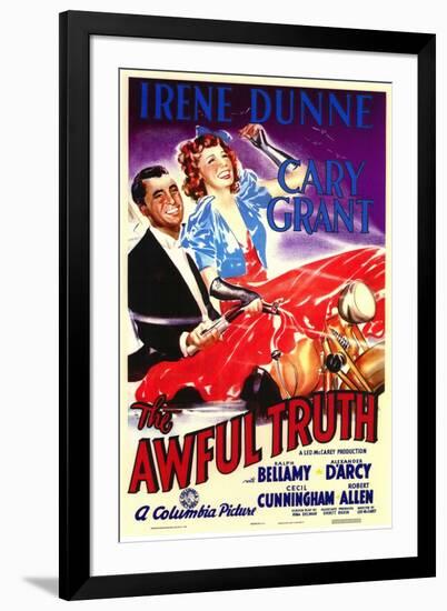 The Awful Truth, 1937-null-Framed Premium Giclee Print
