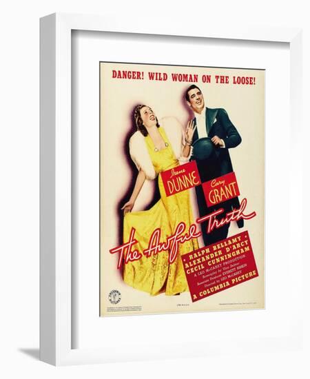 The Awful Truth, 1937-null-Framed Giclee Print