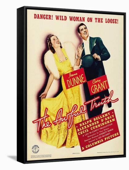 The Awful Truth, 1937-null-Framed Stretched Canvas