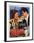 The Awful Truth, Belgian Movie Poster, 1937-null-Framed Art Print