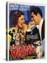 The Awful Truth, Belgian Movie Poster, 1937-null-Stretched Canvas