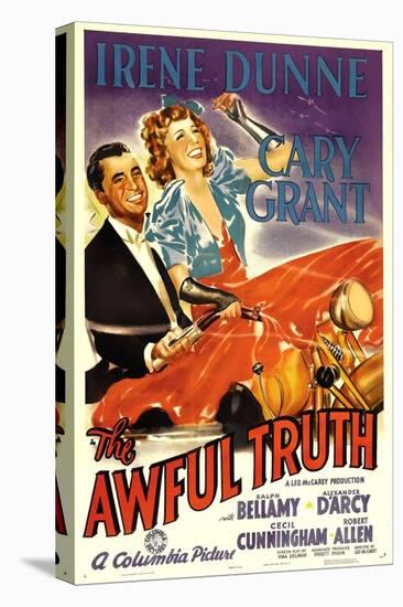 The Awful Truth, Cary Grant, Irene Dunne, 1937-null-Stretched Canvas