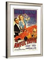 The Awful Truth, Cary Grant, Irene Dunne, 1937-null-Framed Art Print