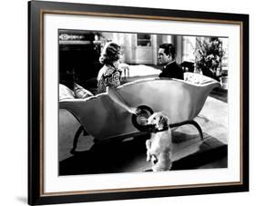 The Awful Truth, Irene Dunne, Asta, Cary Grant, 1937-null-Framed Photo