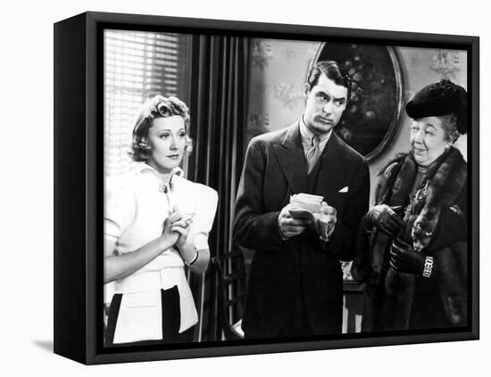 The Awful Truth, Irene Dunne, Cary Grant, Esther Dale, 1937-null-Framed Stretched Canvas