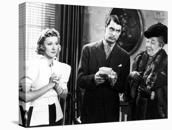 The Awful Truth, Irene Dunne, Cary Grant, Esther Dale, 1937-null-Stretched Canvas