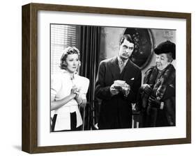 The Awful Truth, Irene Dunne, Cary Grant, Esther Dale, 1937-null-Framed Photo