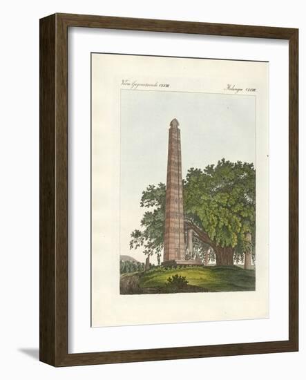 The Axum Obelisk-null-Framed Giclee Print