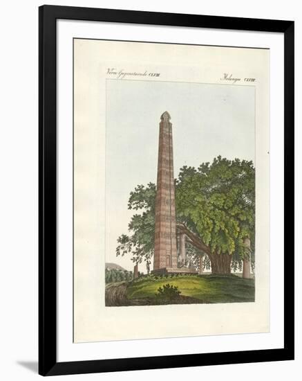 The Axum Obelisk-null-Framed Premium Giclee Print