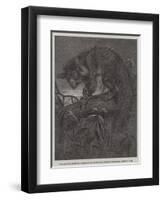 The Aye-Aye, Recently Added to the Zoological Society's Collection, Regent's Park-null-Framed Premium Giclee Print