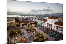 The Ayuntamiento Building at Parque Cespedes, Santiago De Cuba, Cuba, West Indies, Caribbean-Yadid Levy-Mounted Premium Photographic Print